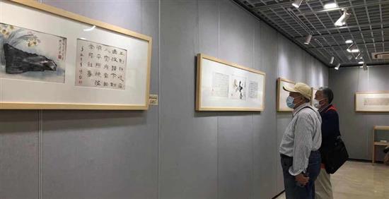 上海文史研究馆展出现场